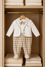 Load image into Gallery viewer, AMARI BABY BOY ROMPER SET (A)