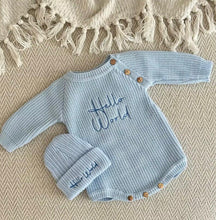 Load image into Gallery viewer, HELLO WORLD ROMPER