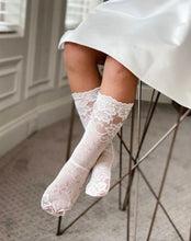 Load image into Gallery viewer, FLORA LACE SOCKS
