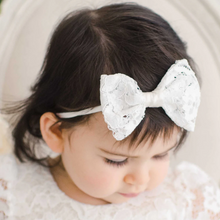 Load image into Gallery viewer, ROSE BOW HEADBAND
