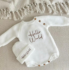 HELLO WORLD ROMPER