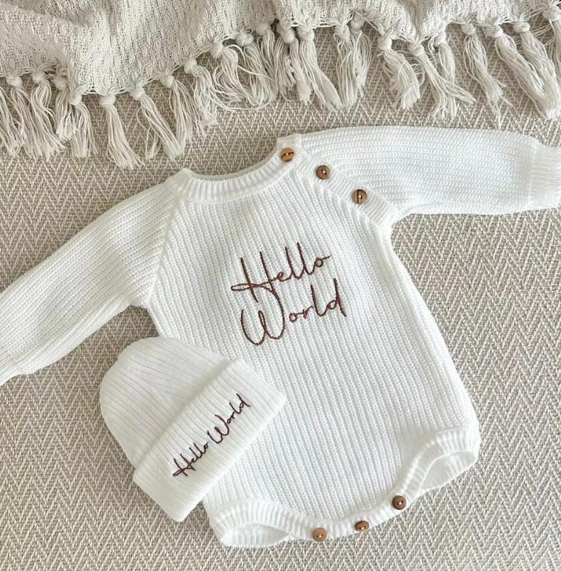 HELLO WORLD ROMPER