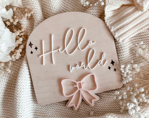 HELLO WORLD GIRL