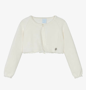 BABY CUT IVORY JACKETS