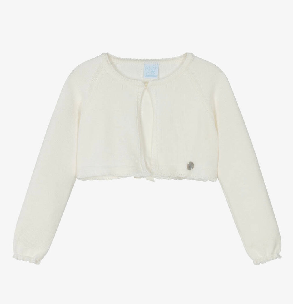 BABY CUT IVORY JACKETS