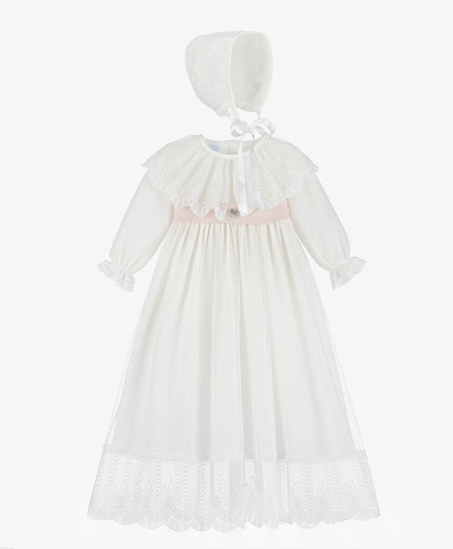 LACE JODY DRESS & HAT