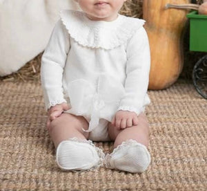 LACE FLOWER IVORY SET