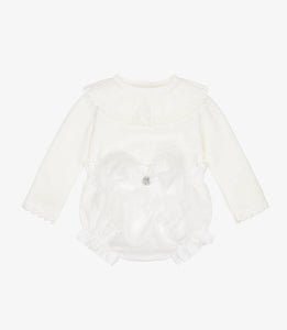 LACE FLOWER IVORY SET