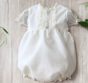 BABY ROMPER PINK FLOWERS