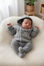 Load image into Gallery viewer, SOFT CROCHET NEWBORN WINTER SETS (A)
