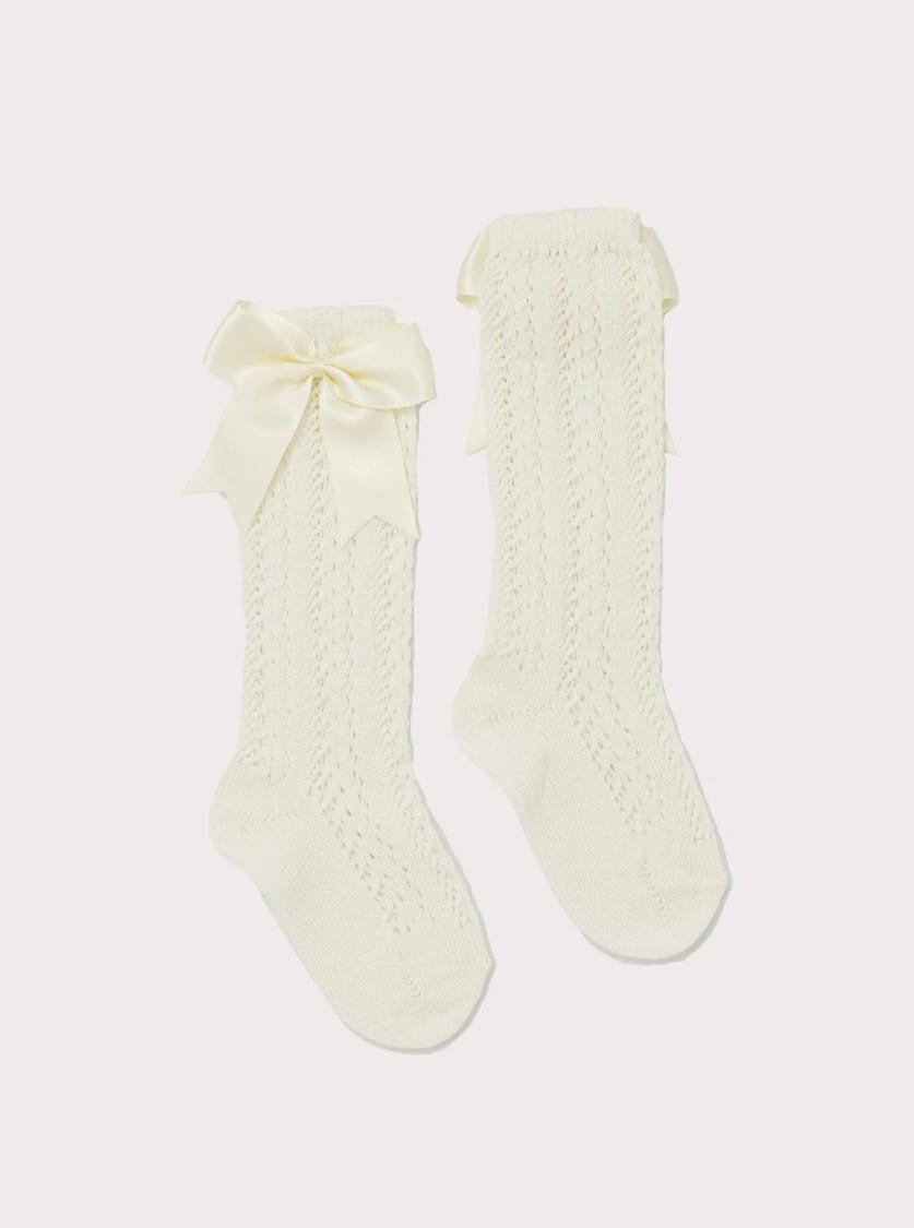 MESH KNEE HIGH SOCKS