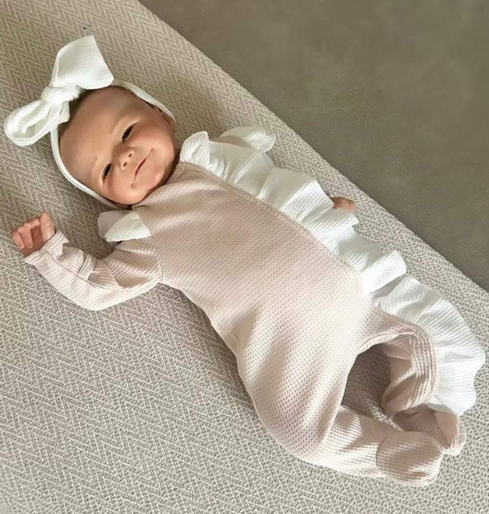 ARABELLA OVERALL RUFFLE & HEADBAND