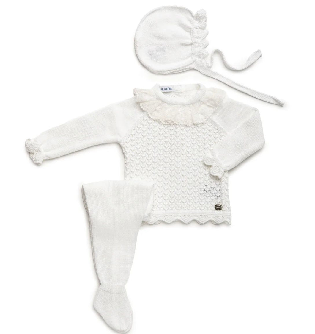 BEANIE CROCHET BABY SET