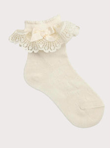 ANKLE LACE SOCKS