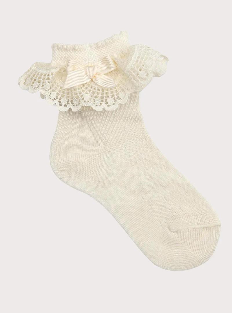 ANKLE LACE SOCKS