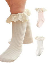 Load image into Gallery viewer, DINARA LACE SOCKS

