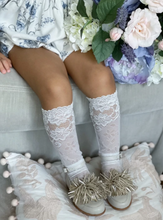 Load image into Gallery viewer, FLORA LACE SOCKS
