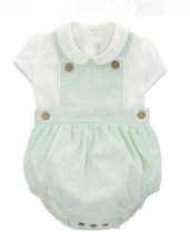 Load image into Gallery viewer, CENOBIA BLOUSE WITH ROMPER SUIT (A)

