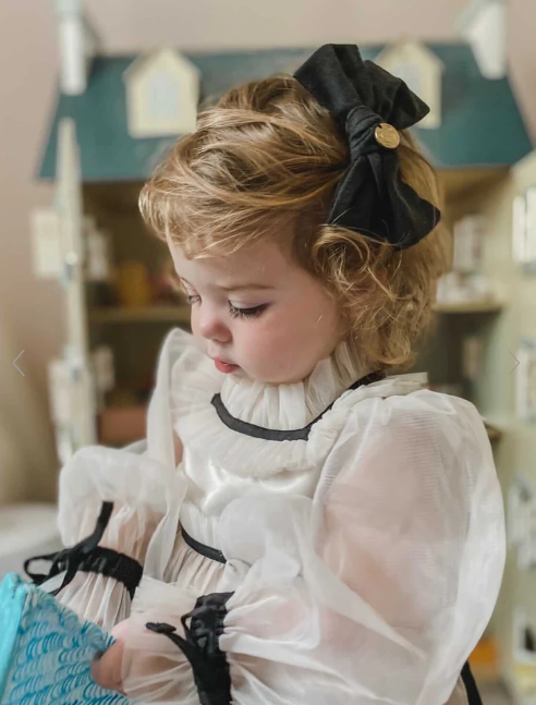 EMMA LINEN HAIR CLIP
