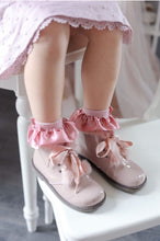 Load image into Gallery viewer, DOMINIKA LACE SOCKS
