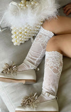 Load image into Gallery viewer, FLORA LACE SOCKS
